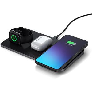 Produktbild für Ladestation Satechi Trio Wireless Charger