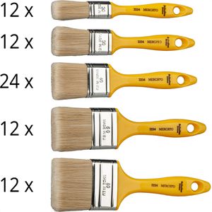 Produktbild für Malerpinsel Schuller Mercato 70001, Set, 72-teilig