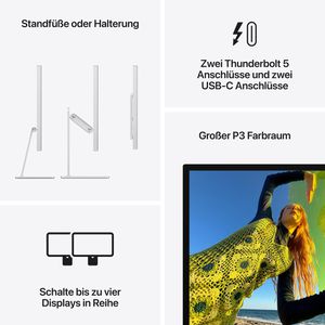 Produktbild für Monitor Apple Studio Display MFEX4FD, 27 Zoll