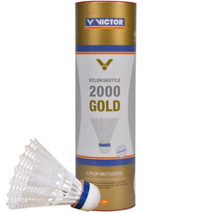 Badminton-Bälle VICTOR Nylon Shuttle 2000 Gold