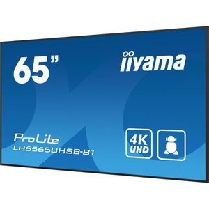 Produktbild für Digital-Signage Iiyama ProLite LH6565UHSB-B1, 64,5 Zoll