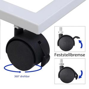 Produktbild für Beistelltisch CASARIA 108648, eiche, aus Holz / Metall