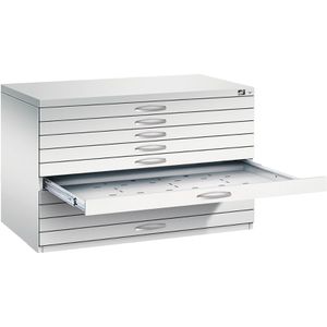 Planschrank CP-Möbel 7101-000, lichtgrau, DIN A1