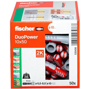 Produktbild für Dübel Fischer 535456, DuoPower 2 Komponenten-Dübel