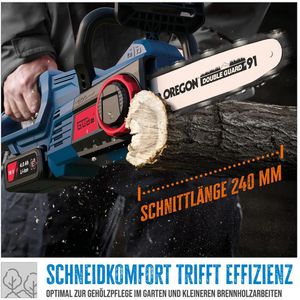 Produktbild für Kettensäge Güde KS 18-0, 58407, Akku