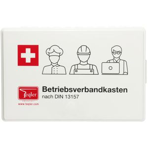 Verbandskasten Teqler Betriebsverbandkasten, DIN 13157