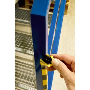 Produktbild für Schutzprofil Durable C20, Winkel, magnetisch