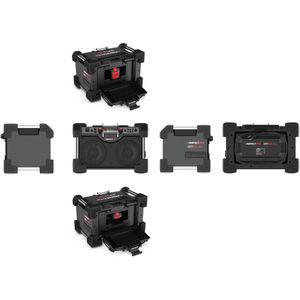 Produktbild für Baustellenradio PerfectPro ROCKHART, Akku 18V