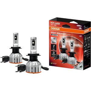 Auto-Lampe OSRAM Night Breaker START, 6000 Kelvin, H7