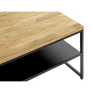 Produktbild für Couchtisch Haku-Möbel 37338, Sacramento 6, Eiche-Massivholz