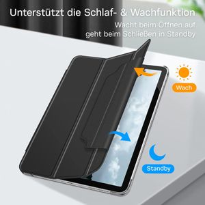 Produktbild für Tablet-Hülle Fintie Case Slim Shell, schwarz