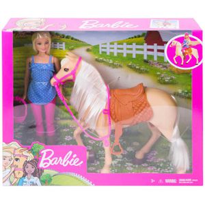 Produktbild für Puppe Barbie Pferd und Puppe, ab 3 Jahre