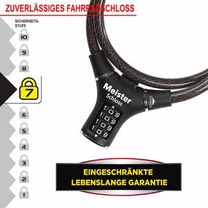 Produktbild für Fahrradschloss Master-Lock 8229EURDPROCOL, farbig sortiert