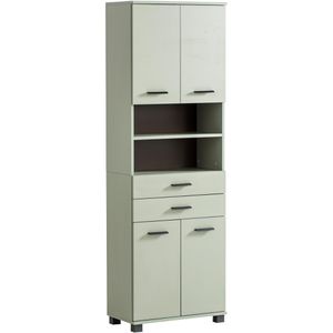 Badschrank Schildmeyer Palermo 701948, mit 4 Füßen, pistazie