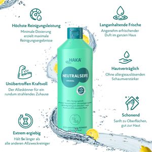 Produktbild für Allzweckreiniger HAKA Neutralseife Original