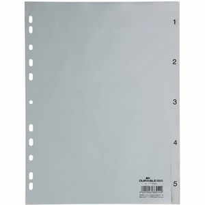 Produktbild für Register Durable 6505-10, A4, 1-5