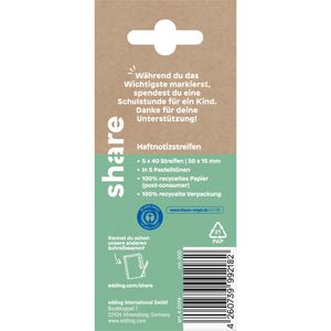 Produktbild für Haftmarker share 4-0019, Pastell