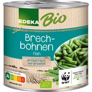 Gemüsekonserve Edeka Brechbohnen, BIO