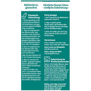 Produktbild für Brotbackmischung Bauckhof Mühlenbrot, BIO