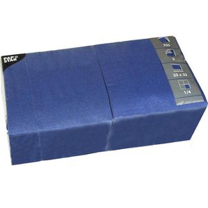 Produktbild für Servietten Papstar 12487, dunkelblau