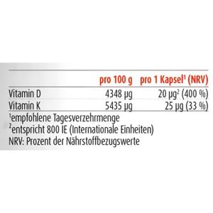 Produktbild für Vitamin-D Raab-Vitalfood 60 Kapseln