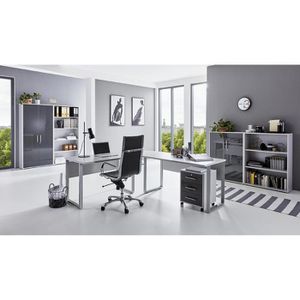 Büromöbel-Set anthrazit – günstig kaufen – AG Böttcher