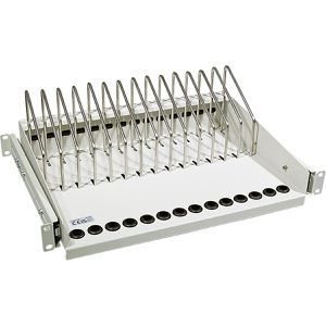 Produktbild für Netzwerkschrank-Fachboden LogiLink SF100G, 34 cm Einbautiefe