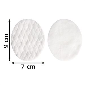 Produktbild für Wattepads Jean-Carol Maxi Soft, oval, extra groß