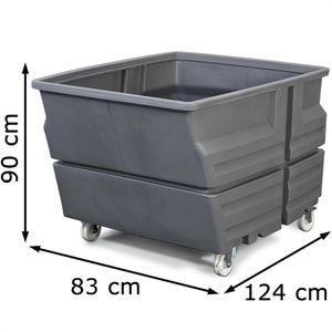 Produktbild für Großbehälter asecos 32034, 600 Liter