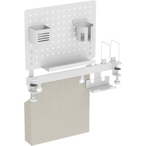 Tischtrennwand LogiLink Pegboard PB0101, weiß