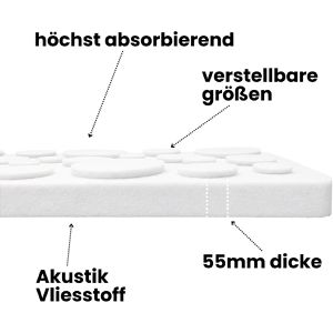 Produktbild für Akustikplatte Silenti BubbleGame L, für Wand