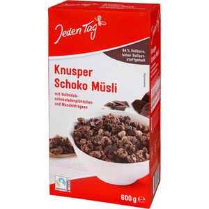 Produktbild für Müsli JedenTag Knusper Schoko