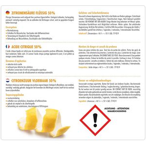 Produktbild für Zitronensäure Höfer-Chemie Microaktiv, 50%, flüssig
