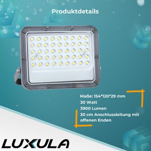Produktbild für LED-Außenstrahler Luxula LX400232, IP65 wasserdicht