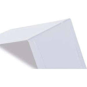 Produktbild für Buchstütze Maul 3501002, schmal, weiß