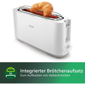 Produktbild für Toaster Philips Daily Collection HD2590/00, mit 8 Röststufen