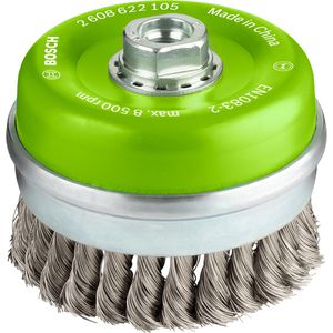 Drahtbürste Bosch Pro gezopft, Topfbürste