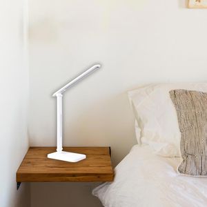 Produktbild für Schreibtischlampe Luxula LX700151, weiß, LED, dimmbar