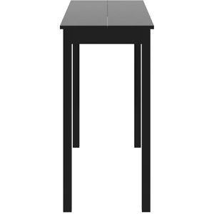 Produktbild für Bartisch vidaXL 240378, schwarz