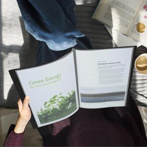 Produktbild für Sichtbuch RAPESCO 1643, Germ-Savvy, aus PP, A4