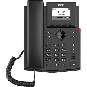 Telefon Fanvil X301P, schwarz