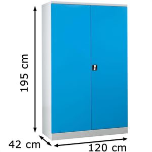 Produktbild für Aktenschrank G-Office FLC.192/N, aus Metall