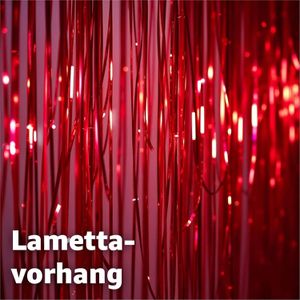 Produktbild für Lametta TK-Gruppe 98425, glatt, rot