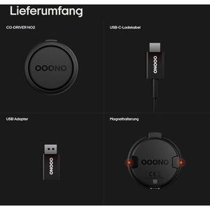 Produktbild für Blitzerwarner OOONO CO-DRIVER NO2, mit USB und Akku