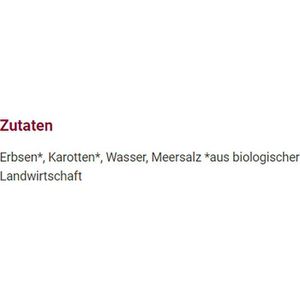 Produktbild für Gemüsekonserve Alnatura Erbsen &amp; Karotten, BIO