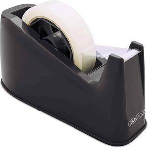Produktbild für Klebebandabroller RAPESCO RPTD500B, 500, schwarz