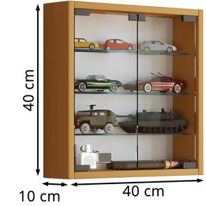 Produktbild für Glasvitrine VCM Mandosa S, hängend