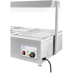 Produktbild für Bain-Marie Royal-Catering RCBM-6WA, 2900 Watt