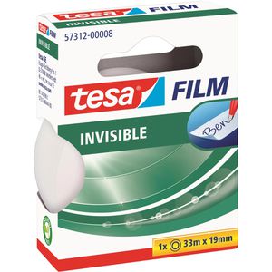 Klebeband Tesa 57312 Tesafilm invisible 19mm x 33m