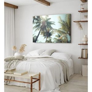 Produktbild für Wandbild Sinus-Art Palmen
